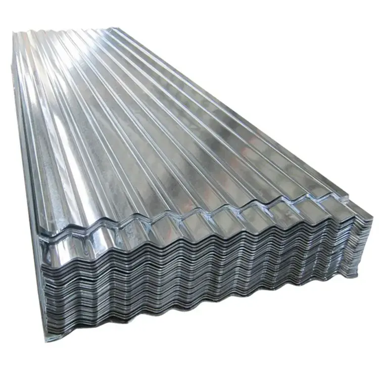 Çelik malzeme toptan oluklu çelik çatı kaplama levhası ppgi galvanizleme renk kaplı plaka