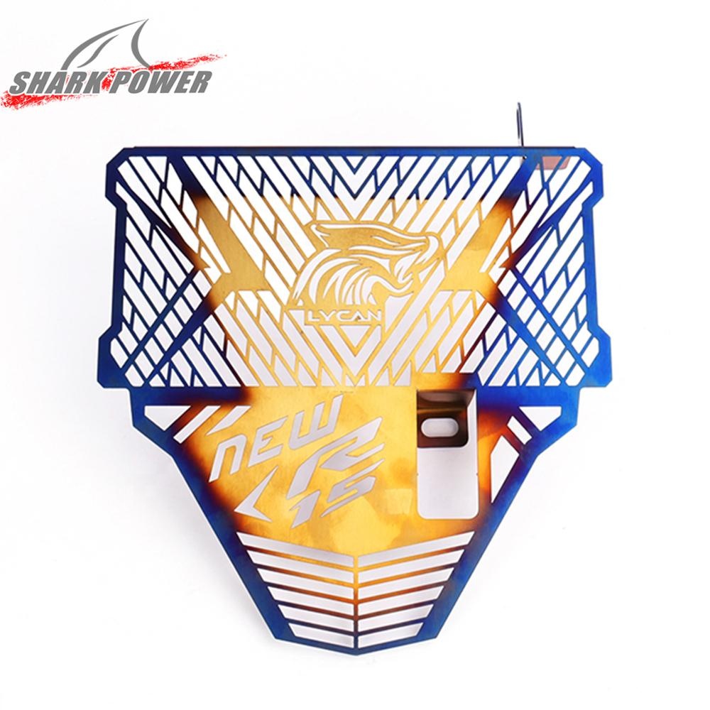 Мотоцикл алюминий сплав покрытие цвет охлаждения решетка радиатора гвардии Обложка резервуар для воды защиты чистая yamaha r15