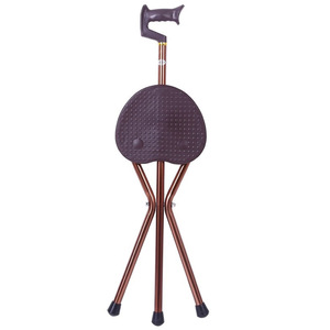 Canne-lit en alliage d'aluminium léger pour personnes âgées, antidérapante, réglable, béquilles triangulaires, canne de marche pour homme âgé - Product Image 1