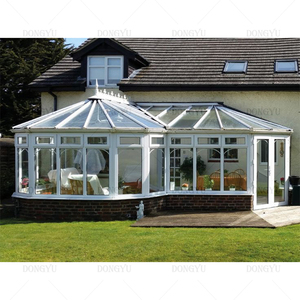 Salle de luxe en aluminium vitré Salle de soleil quatre saisons pour piscine et <span class=keywords><strong>jardin</strong></span> extérieur - Product Image 4