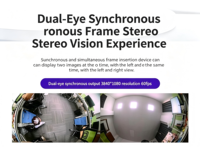 Cámara binocular con sincronización de marco y giroscopio IMU, 570FPS, obturador global para SLAM, visión artificial, desarrollo de algoritmos industriales
