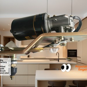 Cepillo para Motor de Limpiaparabrisas Shifeng Golf Juxing No.1, 12V para OLIVER - Product Image 2