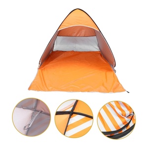 เต็นท์ชายหาดสำหรับครอบครัว กันแดด UV50 ศาลาพักผ่อนสำหรับตั้งแคมป์ เดินป่า ตกปลา น้ำหนักเบา พกพาสะดวก ระบายอากาศได้ดี และกันลม เต็นท์แบบป๊อปอัพ - Product Image 3