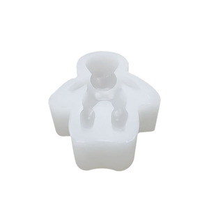 Stampo in Silicone Alimentare a Forma di Bambola, Morbido e Inodore, Piccola Figurina Nera Realistica per Neonati, Giocattolo per Torte - Product Image 4