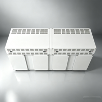 Vierdeurs commerciële plaatvriezer -80°C, plug-in tray ontwerp, aangepaste voeding, automatisch, voor multifunctionele voedselverwerkingsinstallatie