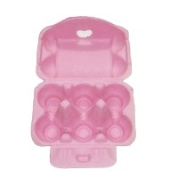 Carton à œufs en gros, une demi-dizaine de papier coloré vide pâques 6 oeufs en carton emballage recyclage - Product Image 5
