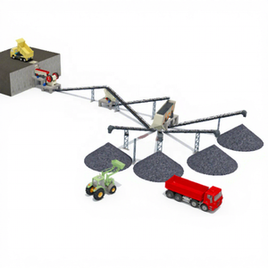 Línea de Producción de Trituradora de Piedra de Alta Capacidad 500t/h, Planta Fija de Trituración de Grava de Alta Eficiencia para Minerí<span class=keywords><strong>a</strong></span> en Canteras - Product Image 1