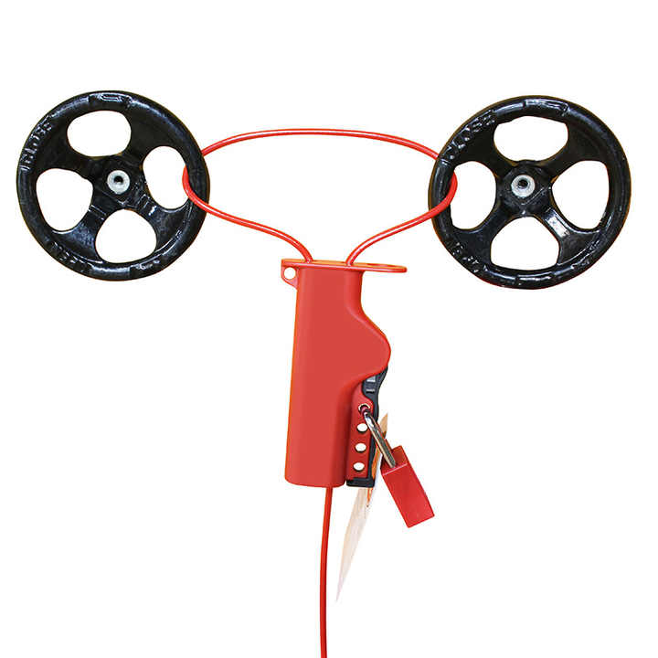 Osha Multipurpose Safety Cable Lockout Tagout With Retractable Length 2 ...