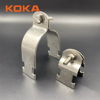 Supports de fixation Unistrut personnalisés toutes formes, pièces estampées en acier métallique