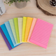 Paquete de 6 Blocs de Notas Adhesivas de Colores Brillantes de 4x6, 50 Hojas por Paquete con Forro para Uso en Oficina y Escuela, 6 Opciones de Colores - Product Image 3
