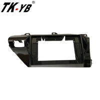 Cadre de tableau de bord de voiture TK-YB 9 pouces pour Toyota Hilux RHD 2017, pièces automobiles, cadre DVD, accessoires, garniture décorative intérieure