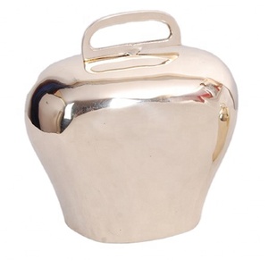 Le plus populaire produit nautique décoratif rétro laiton vache cloche solide métal suspendu cloche personnalisé à vendre à bas prix - Product Image 1