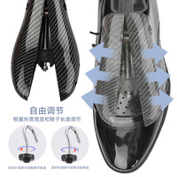 Civière de chaussure en plastique dur réglable anti-rides pour hommes, prix d'usine