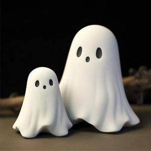 Supporto per Telefono Halloween 2025, Divertente e Spaventoso Porta Cellulare a Forma di Dito Medio, Statuetta Fantasma in Resina per Feste in Casa - Product Image 6