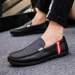 Chaussures basses décontractées pour hommes été/automne rétro à enfiler baskets de conduite à semelle souple de style britannique <span class=keywords><strong>nouvelle</strong></span> <span class=keywords><strong>Collection</strong></span> printemps - Product Image 4