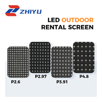 Usine directe extérieur P3.91 P4.81 LED écran de location étanche IP65 panneau LED de qualité pour les graphiques d'animation de fond de scène