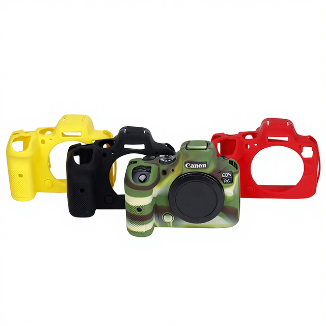 Kdbao EOS R6/R6 Mark II DSLR Camera Silicone Soft Shell Protective Case for Photography   R6/R6II