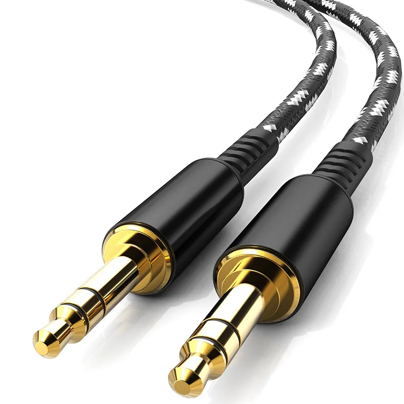 3.5mm Jack Aux Cable 3.5 mm Male to Male Audio Cable Speaker Line Aux Wire Cord For Samsung Xiaomi MP3 Headphone Car