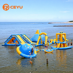 Ceyu - Île flottante gonflable commerciale multi-voies, durable <span class=keywords><strong>et</strong></span> fiable, pour parcs aquatiques <span class=keywords><strong>et</strong></span> lacs - Meilleures ventes - Product Image 1