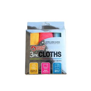 घर के लिए <span class=keywords><strong>3</strong></span> microfiber कपड़ा सेट microfiber साफ कपड़े - Product Image 1