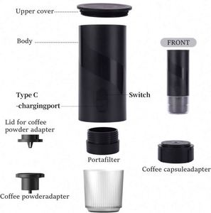 <b>Portable</b> Electric Espresso Machine, Travel <b>Coffee</b> <b>Maker</b> for Camping, Car <b>Coffee</b> <b>Maker</b> Self-Heating with USB-C - Product Image 2