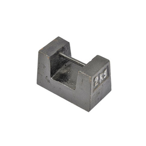 Veidt Pesa de prueba pequeña de 2 kg de hierro fundido para calibración de grúas y elevadores, para montaje en plataforma de transporte - Product Image 3
