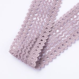 Ruban de dentelle élastique en nylon de 5CM, nouvel arrivage, offre spéciale - Product Image 4