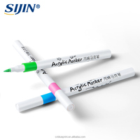 Marqueurs d'artiste professionnels pour loisirs créatifs, stylos de peinture acrylique à séchage rapide et imperméables pour l'art et le design