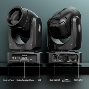 4pcs With Flight Case 150W 18 Prisms Dmx512 <strong>Control</strong> Beam Light Night Club Stage Effects Moving Heads Light - Product Image 3