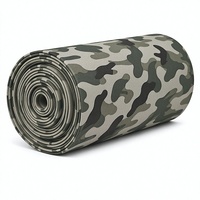 Tissu sergé camouflage 100 % polyester 300 g/m² 150 cm brossé pour vêtements de travail, vêtements d'extérieur, chemises, vêtements pour enfants