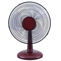 Ventilateur de table mécanique à deux vitesses en plastique de haute qualité à bas prix, 7-9,9 pouces, mini portable pour usage hôtelier