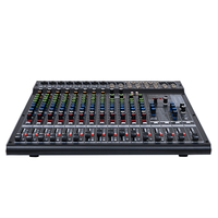 Consola de Mezcla de Audio Profesional Magic16 de 16 Canales con USB/Bluetooth para Sonido en Vivo, Estudio y Podcast