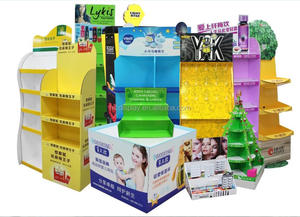 Affichage de palette de papier de parapluie ondulé moderne pliable direct d'usine pour le magasin de cartes - Product Image 6