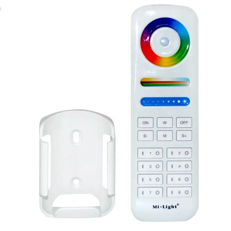 2.4G RF Remote Controller Set Milight Miboxer Wireless 8-zone LS2 Rgb+cct Remote Controller Touch Screen Adjustable Brightness