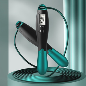 Corde à sauter intelligente Bluetooth, longueur réglable, équipement de fitness pour l'entraînement et le remodelage corporel, matériau PVC unisexe - Product Image 1