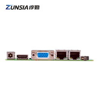 Carte mère Nano-Itx 2 Lan I226 6*Com Intel 8e génération Gemini Lake-R Celeron J4125 1*DDR4 8Go 1*VGA 1*HD X86 Carte mère industrielle