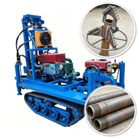 Pompe à boue de forage portable haute résistance 100 m pour machine de forage de puits