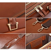 Vente en gros de sacs à main en cuir de vachette véritable de luxe sur mesure, grand format, pour hommes, sac à main pour ordinateur portable, sac messager d'affaires