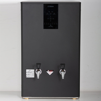 Chauffe-eau électrique automatique 30L en acier inoxydable avec fonction maintien au chaud, pour usage commercial et domestique, machine à thé au lait