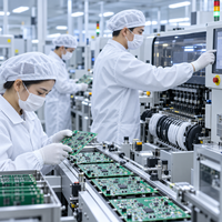 Fabricant de cartes de circuits imprimés industrielles clés en main, assemblage SMT de circuits imprimés pour les contrôleurs de moteur et les contrôleurs PLC