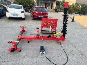 Tricar Tragbares Kfz-Karosserierahmen-Reparaturgerät Einfacher Fahrzeugrichtstand Richtbank Ausbeulsystem - Product Image 5