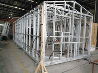Kits de maisons préfabriquées en acier léger Deepblue Smarthouse AS US, maison pliable à montage rapide, bungalow, maisonnette, maison mobile