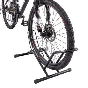 Chine Fournisseur Durable Double Roue Plateaux Fix En Acier Matériel Plancher Vélo Stand Vélo De Stockage Rack Réglable Vélo Parking Stand - Product Image 5