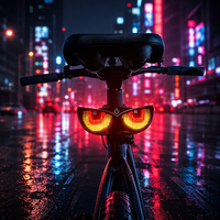 Luz Trasera LED Programable de Alta Tecnología con Control por Aplicación, Recargable por USB, Pantalla de Píxeles Animados DIY, Luminosa, Inteligente, para Fiestas y Cosplay