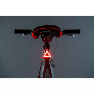 Mini Triangle IP44 LED Bicycle Tail <b>Light</b> 7 Modes USB-C Rechargeable Night Riding Safety Lamp <b>Ceiling</b> <b>light</b> - Product Image 2