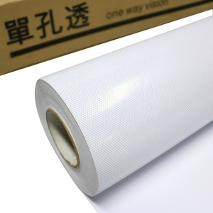 Vinyl đục lỗ nhìn xuyên qua nhãn dán phim cửa sổ tự dính một chiều tầm nhìn Vinyl CuộN - Product Image 5