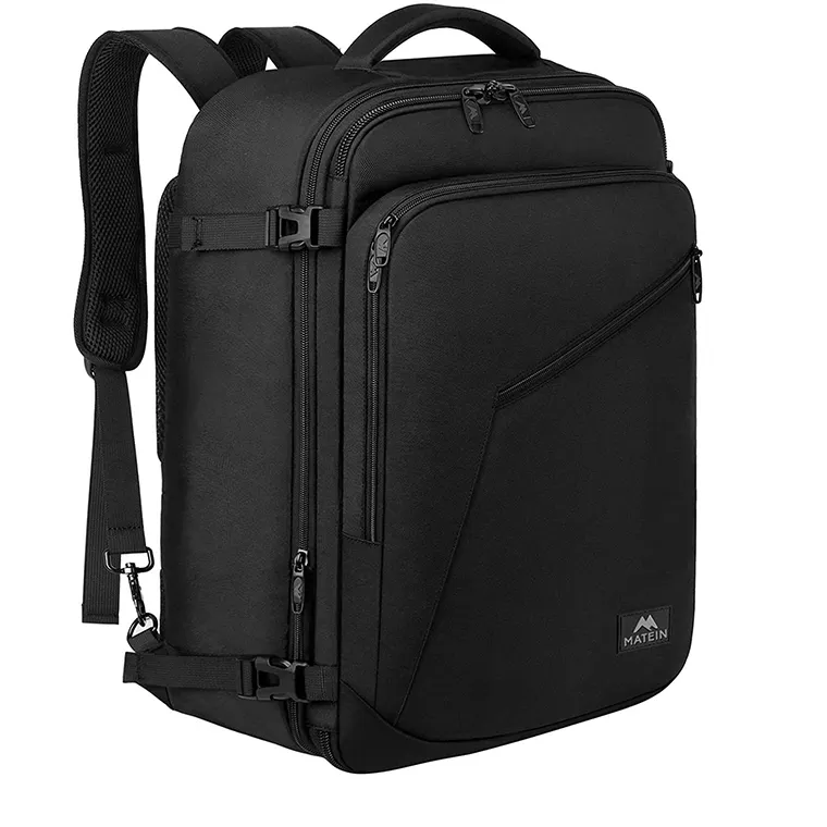 Fabriek 40L Reistas Rugzak Vlucht Goedgekeurd Handbagage Internationale Duurzaam Polyester Laptop Rugzak Groothandel Backpack