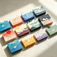 Savon artisanal à froid 12 signes du zodiaque, naturel, pour cadeau astrologique, vente en gros pour petites entreprises
