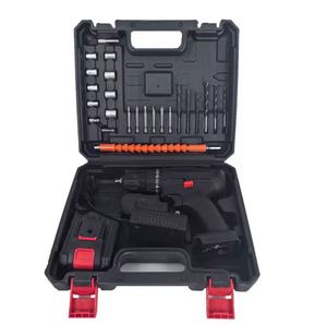 Taladro Eléctrico Inalámbrico de 20V, Sin Escobillas, de Velocidad Variable, Herramienta Eléctrica Multifuncional <span class=keywords><strong>para</strong></span> Bricolaje, Taller, Aficionados, con Juego de Brocas - Product Image 3