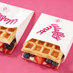 Bolsa de Papel Encerado para Envolver Sándwiches, con Logotipo Personalizado, Translúcida, Impresa, Resistente al Aceite, para Waffles, Comida, Snacks y Entrega a Domicilio - Product Image 3